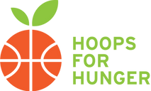 The Hoops for Hunger Logo