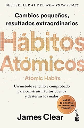 Portada de una edición de Hábitos atómicos