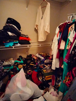 Before Declutter & Organization