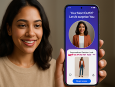 This AI-powered shopping platform creates personalized fashion looks from a selfie