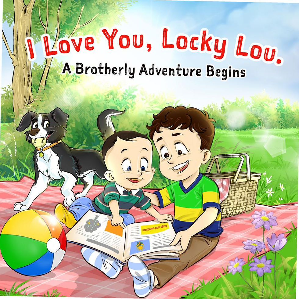 I Love You, Locky Lou children's book cover