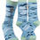 Thumbnail: Pair of socks with mermaid design and "Keep Going" message
