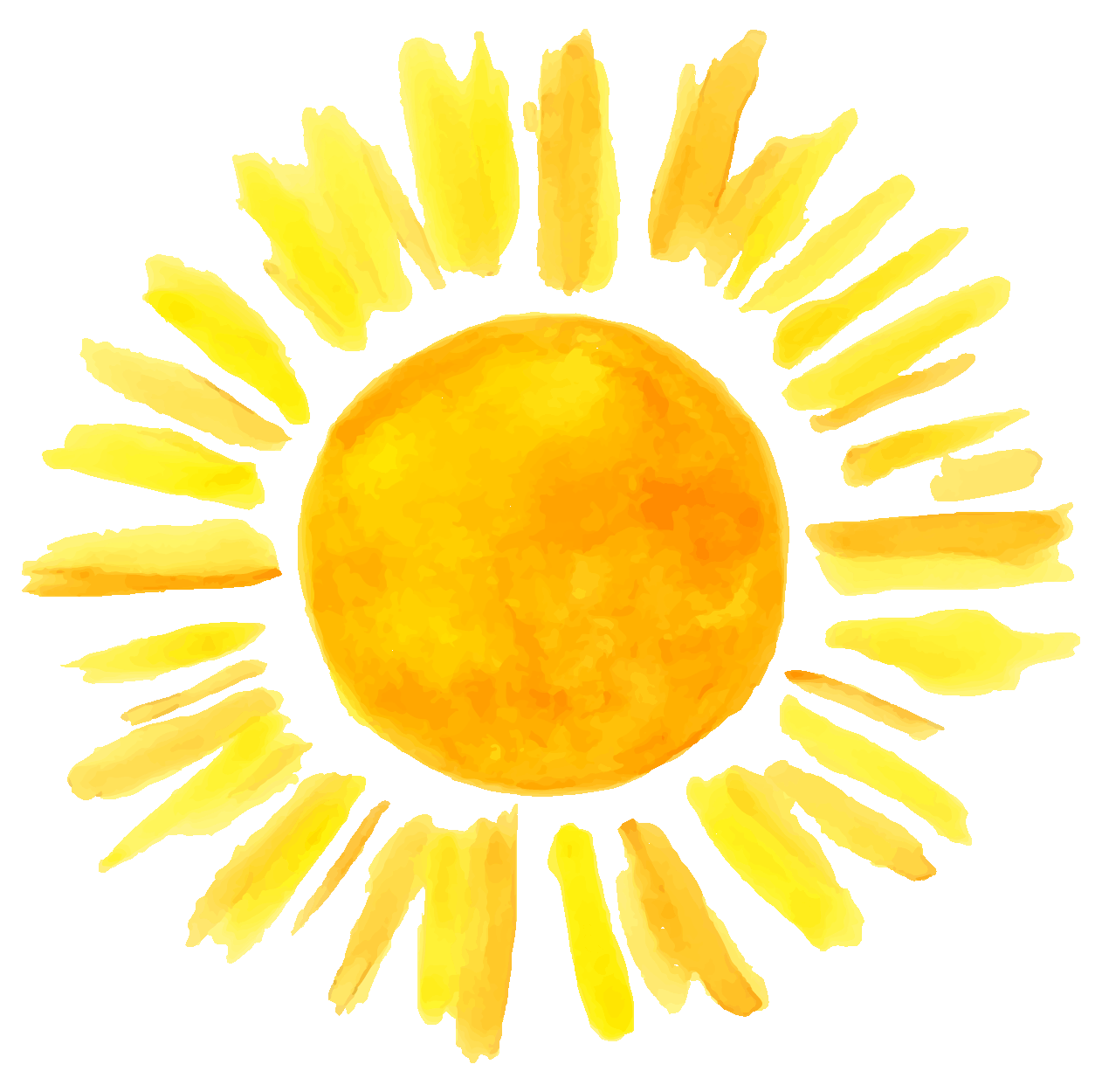 gif of rotating sunshine for decorative purposes