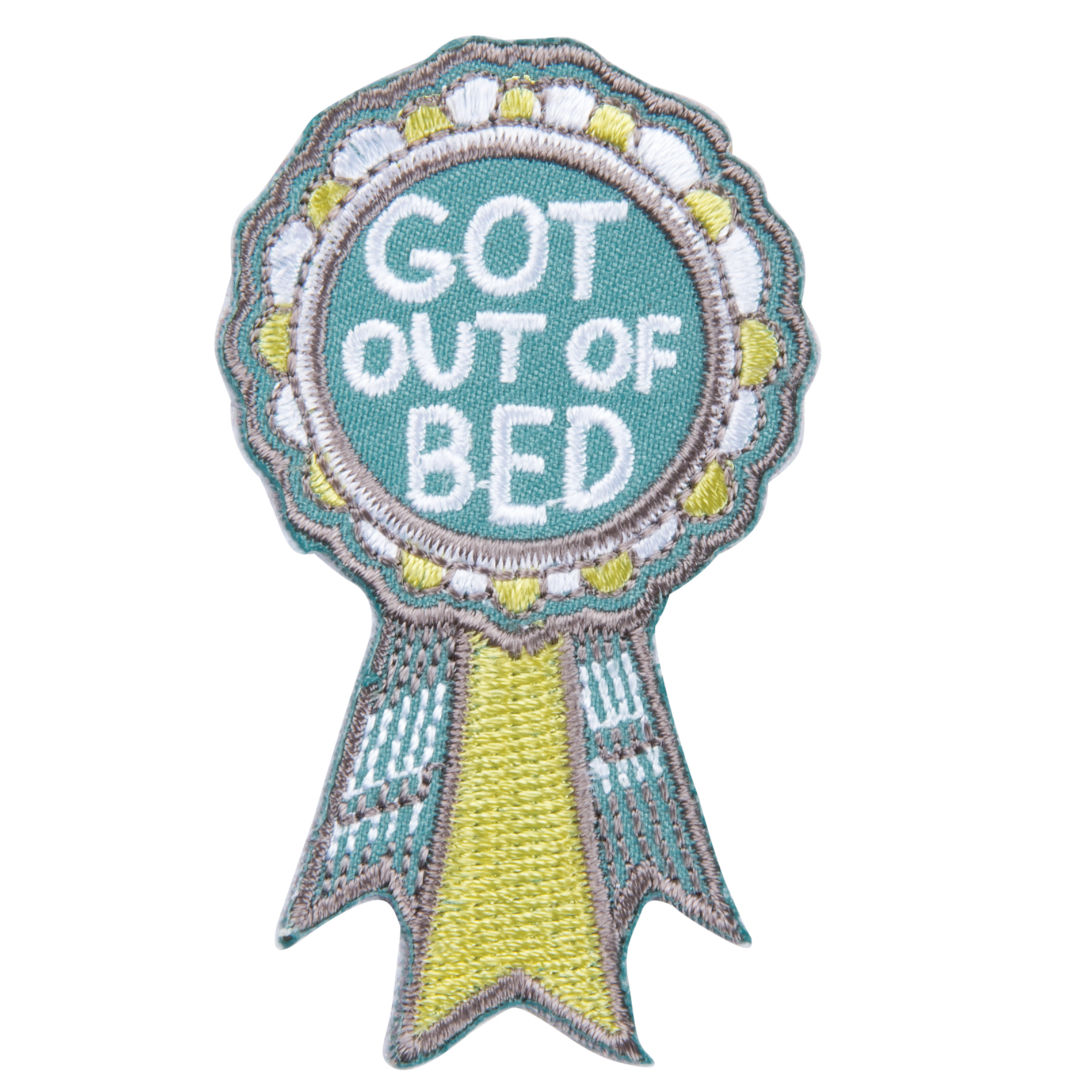 Motivational "Got Out of Bed" patch