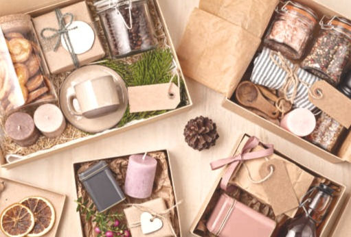 multiple gift boxes