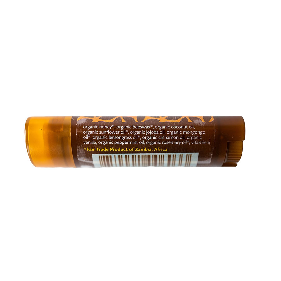 Honey Balm lip balm tube, hydrating lip care
