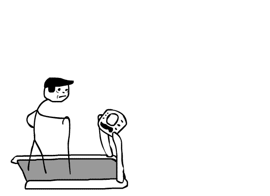 Pappa juoksumatolla -animaatio