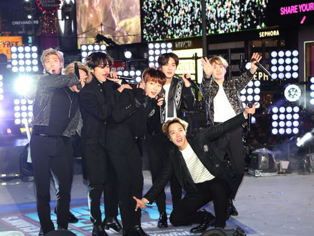 BTS Showed Off The Best New Year’s Eve Menswear at Their Times Square Concert