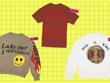 A Timeline of Kanye West’s Tour Merch
