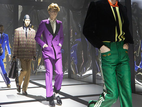 Exquisite Gucci Fashion Show Promotes Sustainability Best Practices