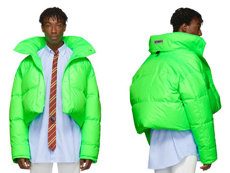 The Vetements Crop-Top Puffer Jacket Is Here