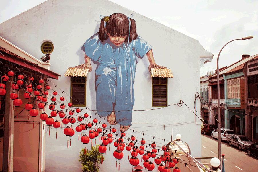 Little Girl in Blue