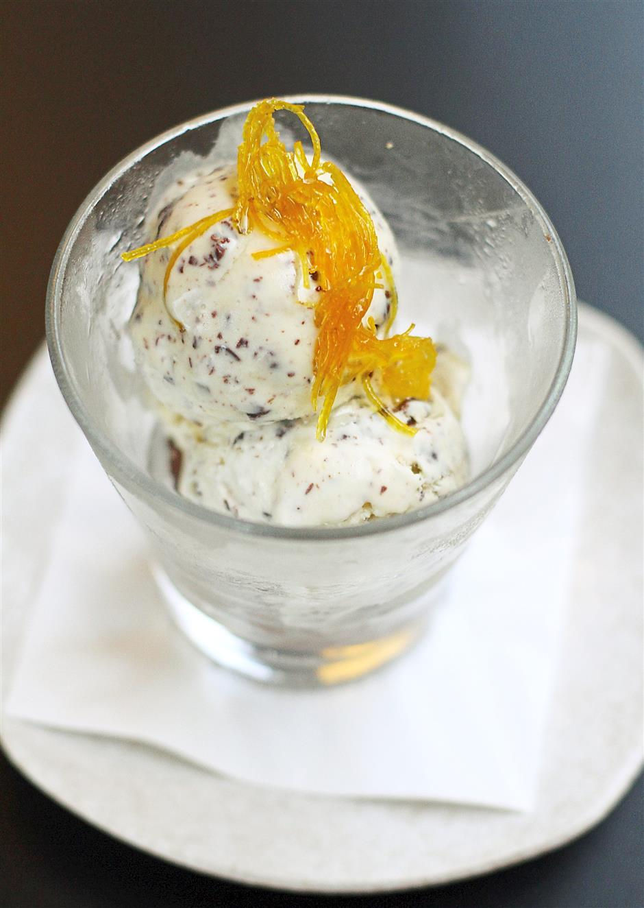 Rosewater Semi Freddo