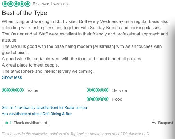 tripadvisor reviews