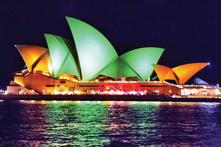 sydney harbour australia day