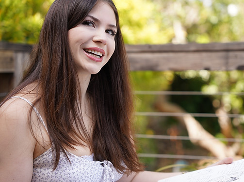 Photo of Anita Marie Julca smiling and talking