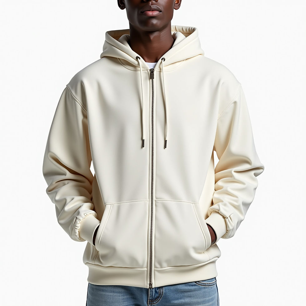 Modern Zip-Up Hoodie