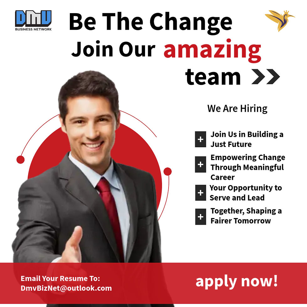 Join The DMV Business Network Team