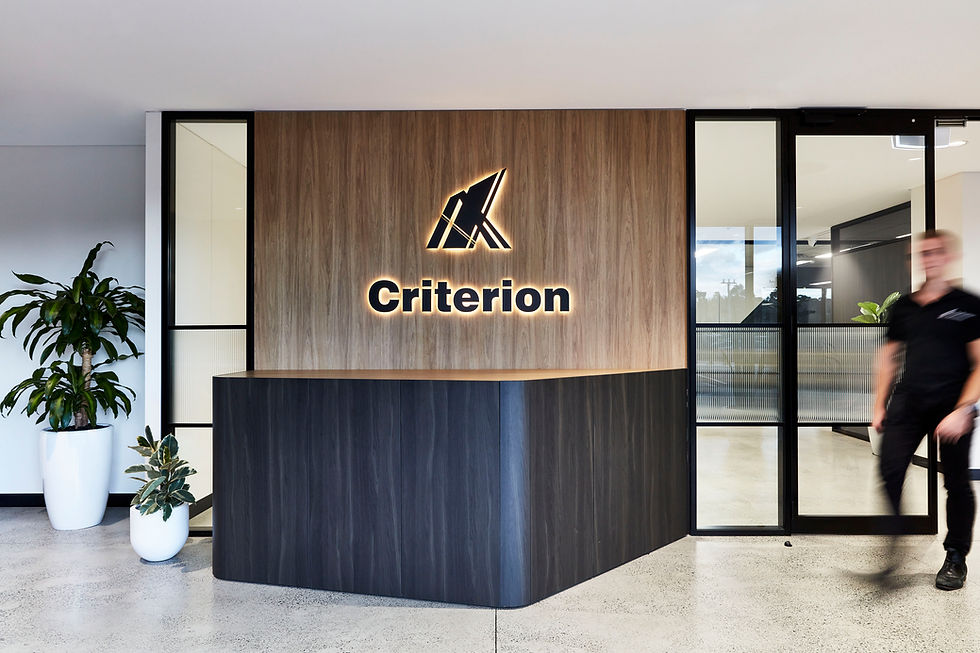 Criterion Industries Design & Construction Office Fitout