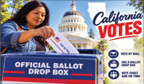 California Secretary of State urges voters to vote early in November election