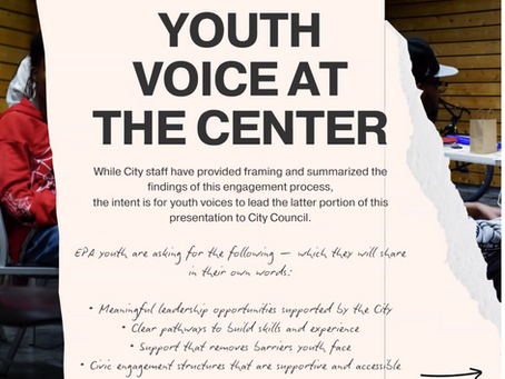 Pushing for youth power in East Palo Alto