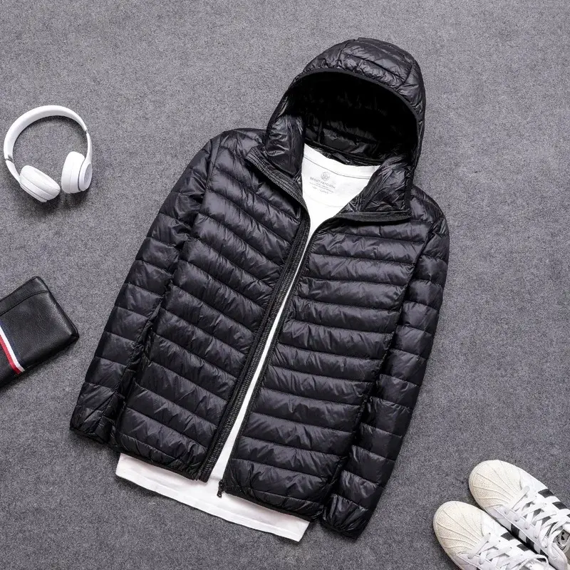 Miniatura: Men's Ultra Light Down Jacket 2024 New Arrivals Spring Winter Feather Ultralight