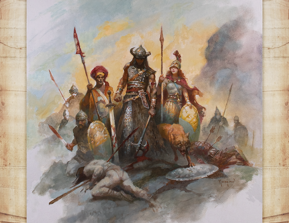 Thumbnail: Reaver Sword & Sorcery Roleplaying Game Chronicler's Screen (PDF)