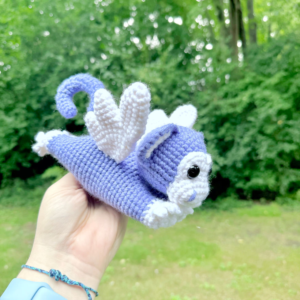 Thumbnail: Winged Monkey Amigurumi Pattern