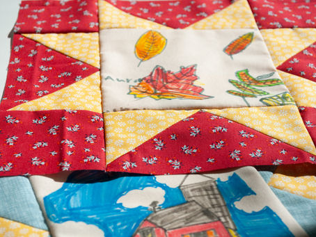 A Classroom Quilt for Children's Art