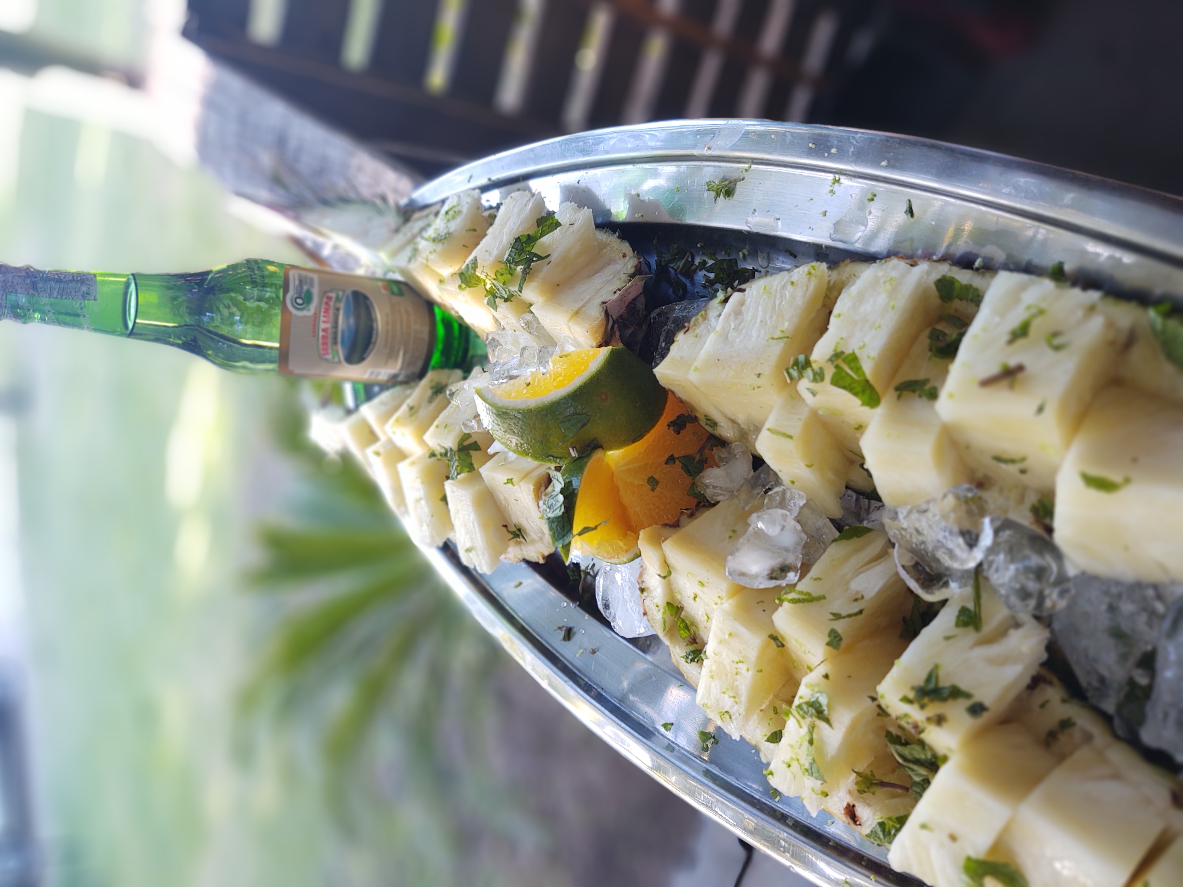 Arranged Food and Objects