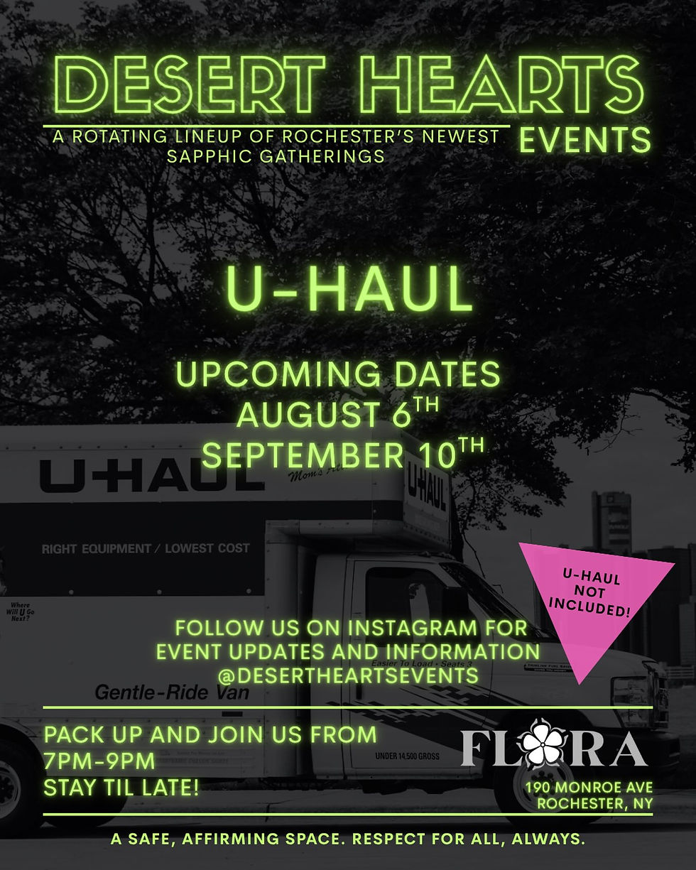U-HAUL PARTY with DESERT HEARTS EVENTS