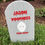 Thumbnail: HALLOWEEN TOMBSTONE WOODJASON VOORHEES