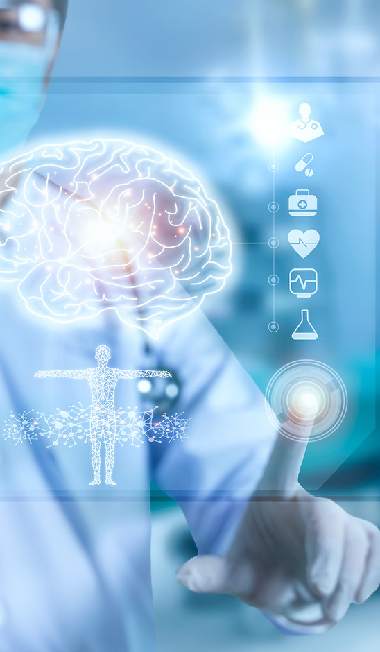 doctor-checking-brain-testing-result-wit