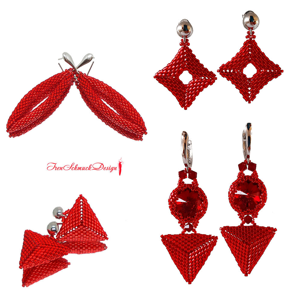 Прев'ю: 050-Ohrringe-RhodiumSilber-Swarovski 008 (0602/ChristmasRed)