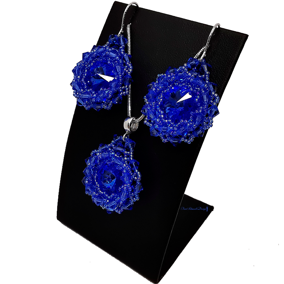 Прев'ю: 075-Anhänger-RhodiumSilber-Swarovski (049/Sapphire)