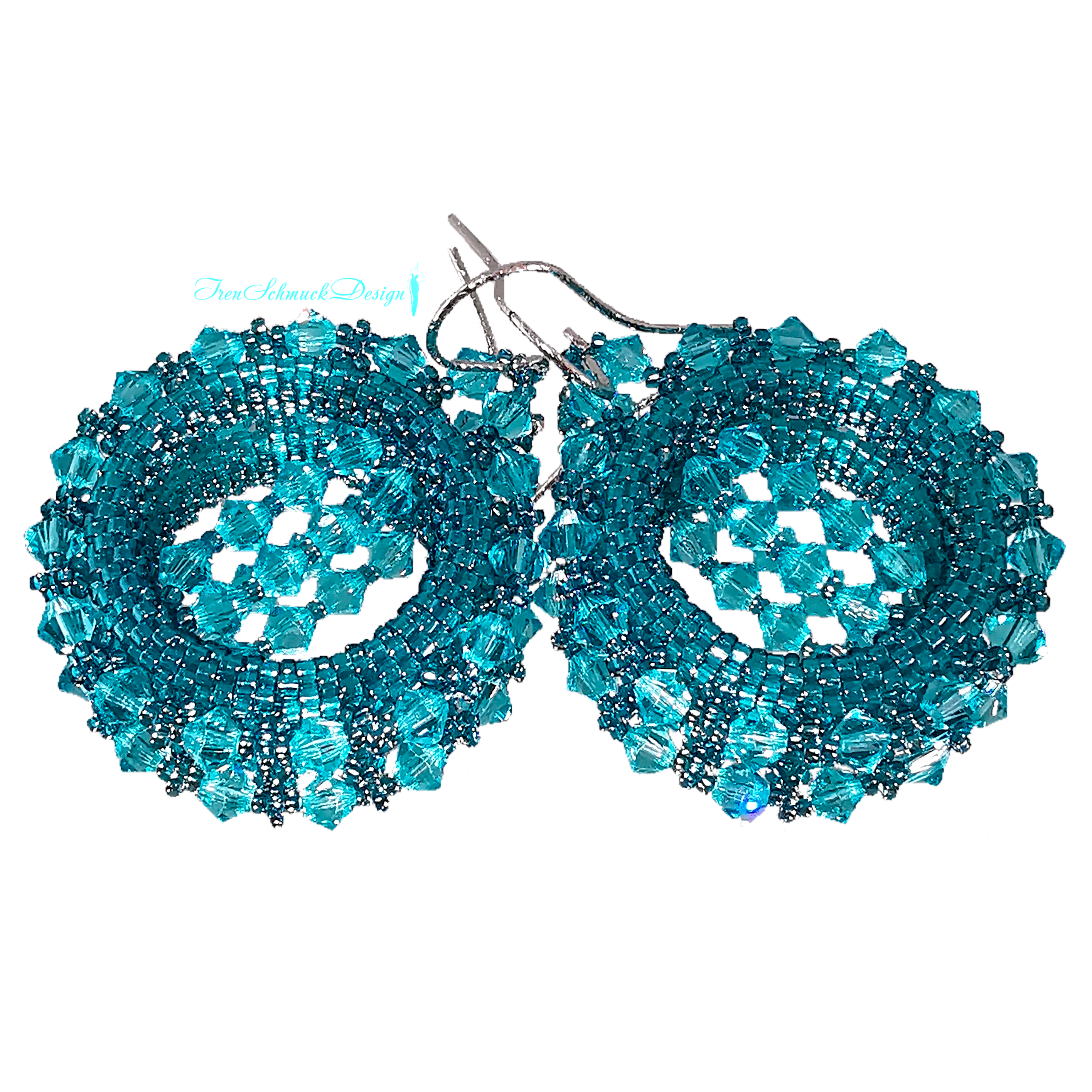 079-Ohrringe-RhodiumSilber-SwarovskiPerlen (044/LightTurquoise/1228/1424)