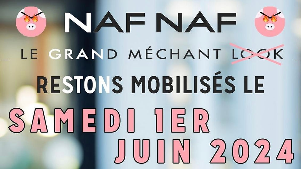 NAF NAF en grève le 1 er juin