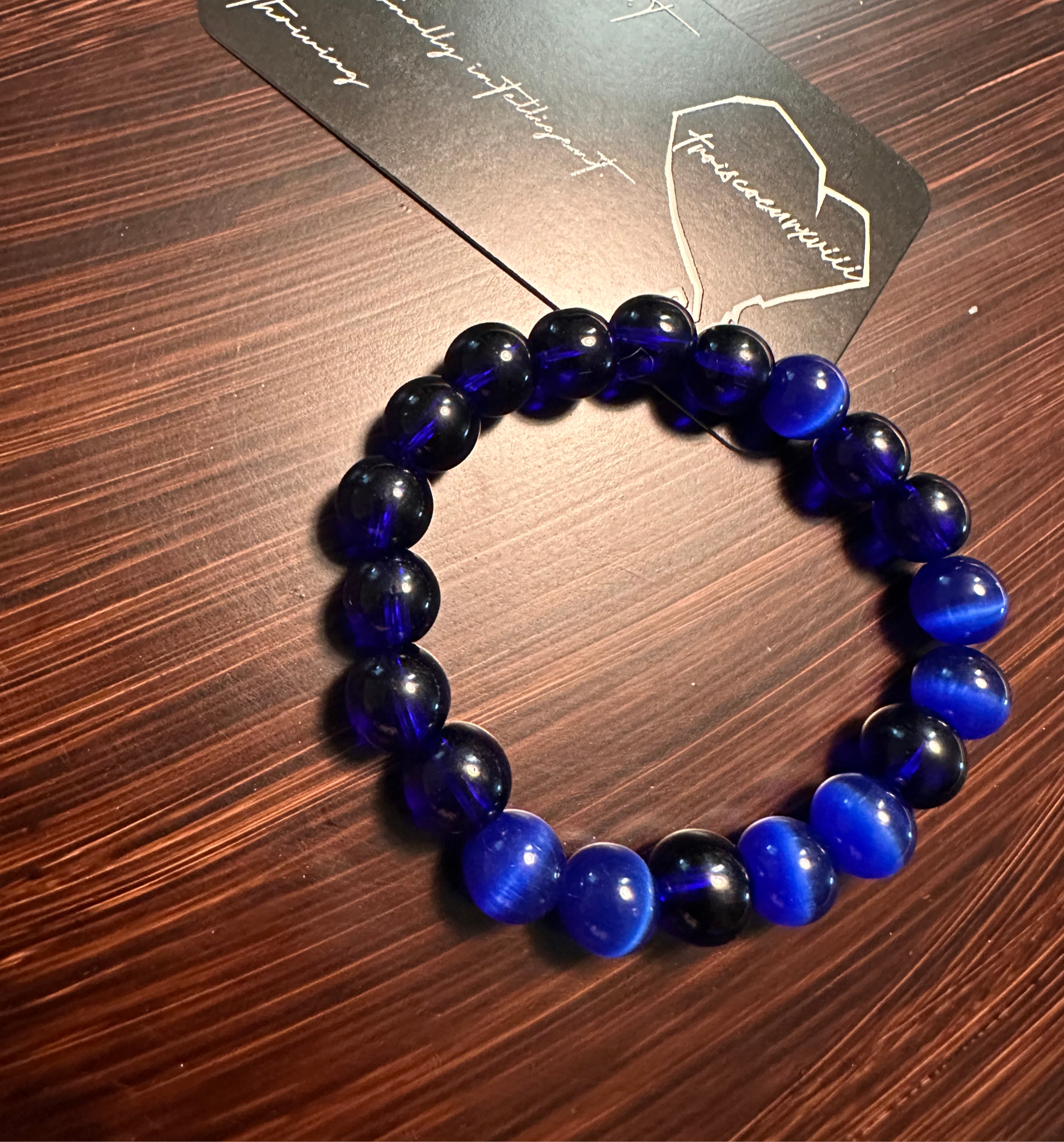 blue tiger eye bracelet