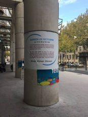 banderole signalétique extérieure Saint-Romain