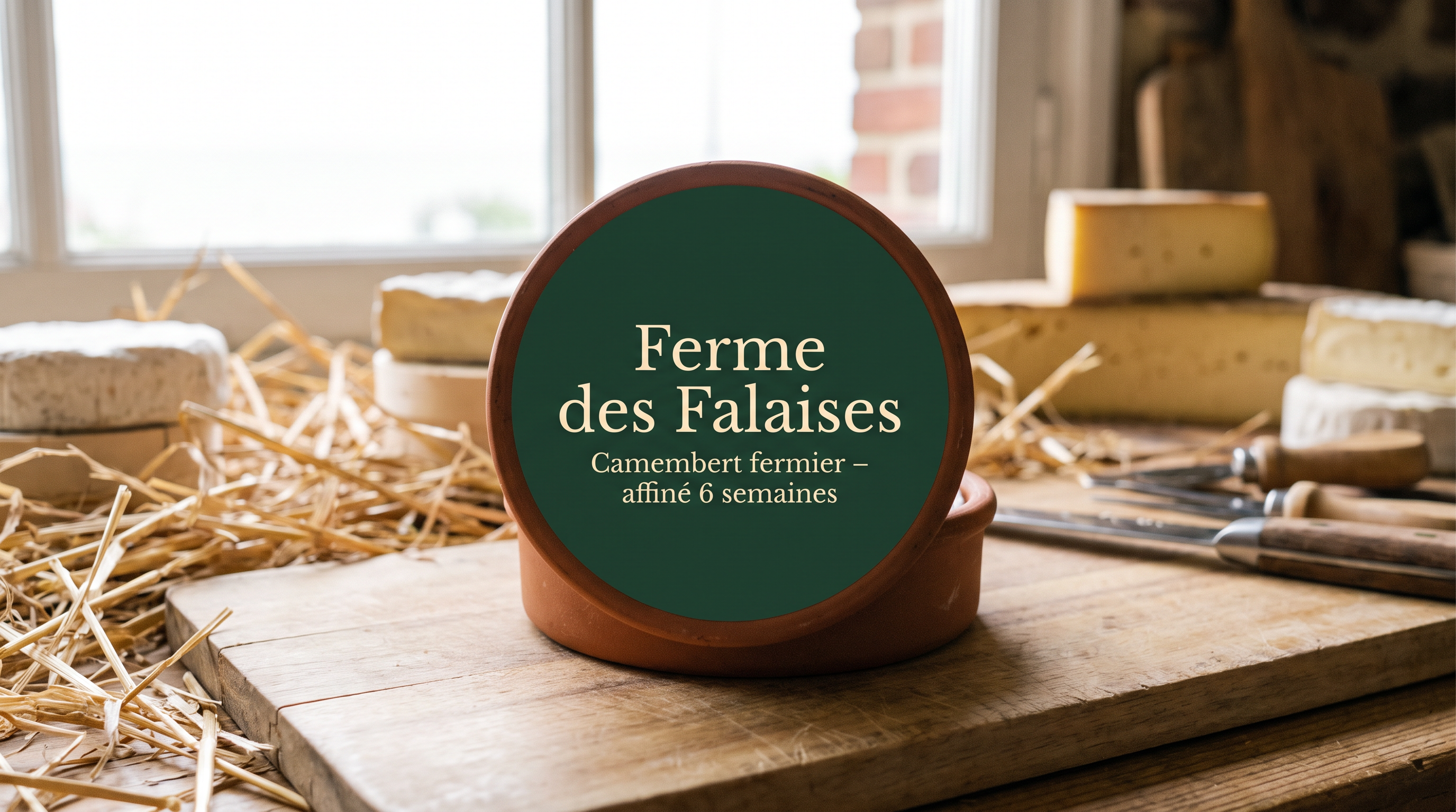 Étiquettes fromage et crémerie fermière à Étretat : le terroir lisible, l'affinage prouvé