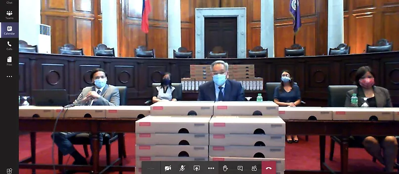 The European Union Provides Equipment to the Philippine Courts in aid of COVID-19 response