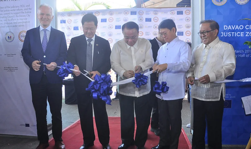Davao City launches Justice Zone through the GOJUST Programme for swifter and fairer administration