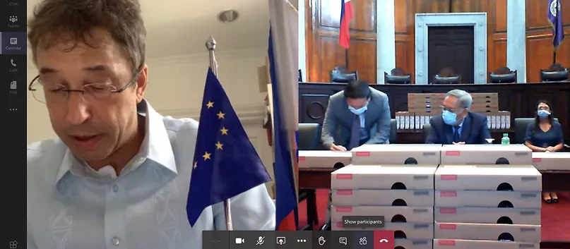 The European Union Provides Equipment to the Philippine Courts in aid of COVID-19 response