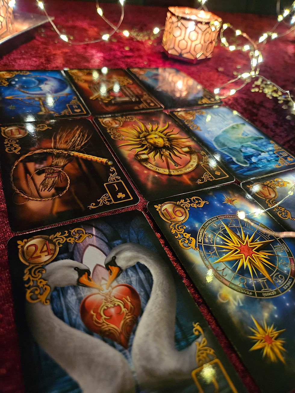 Lenormandkarten - Beispielbild