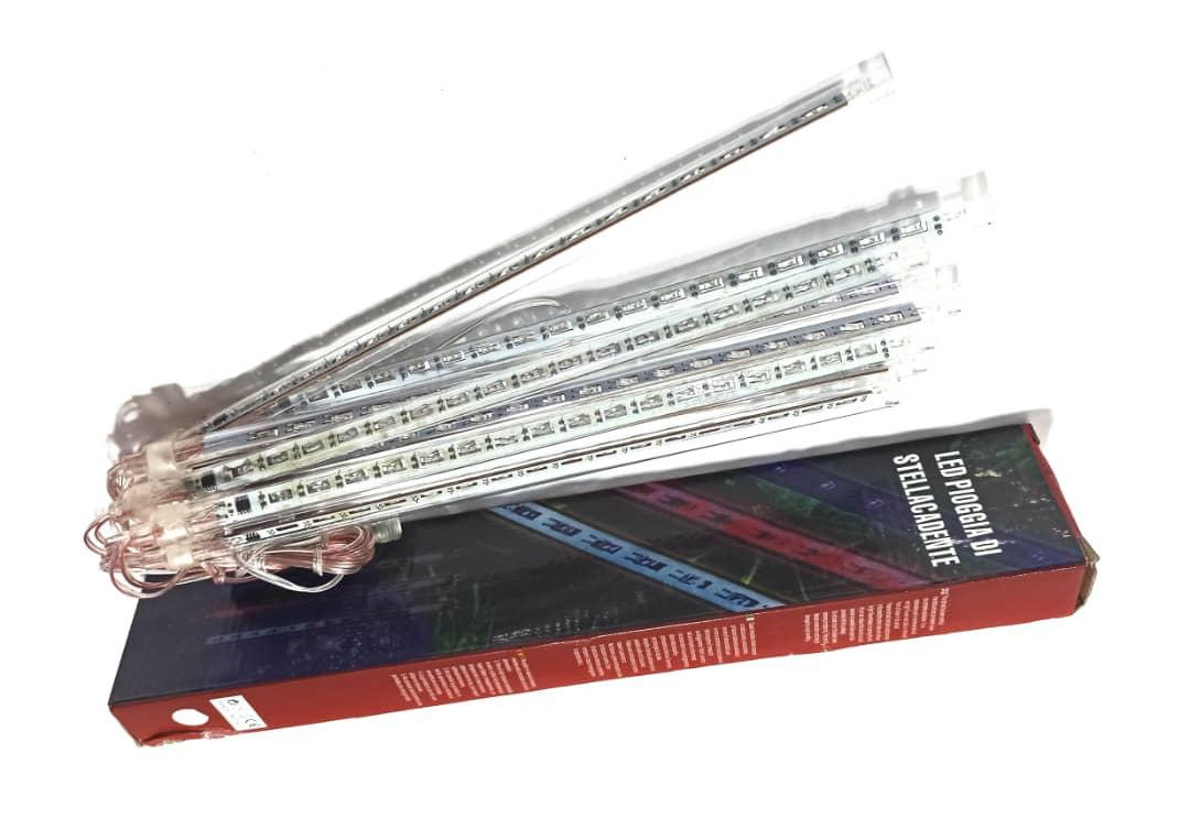 Luces LED Navidad Tipo Gotas de Lluvia o Meteorito