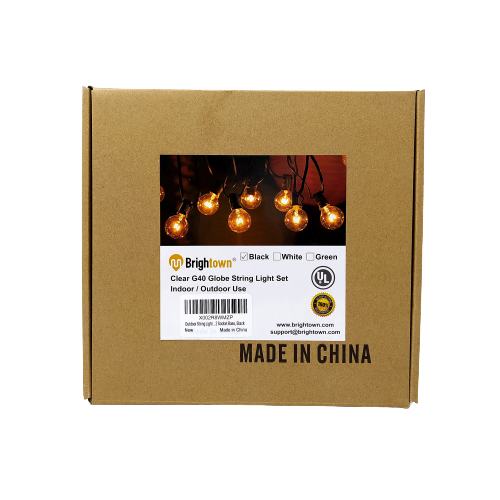 Cadena de Luces para Exteriores E12