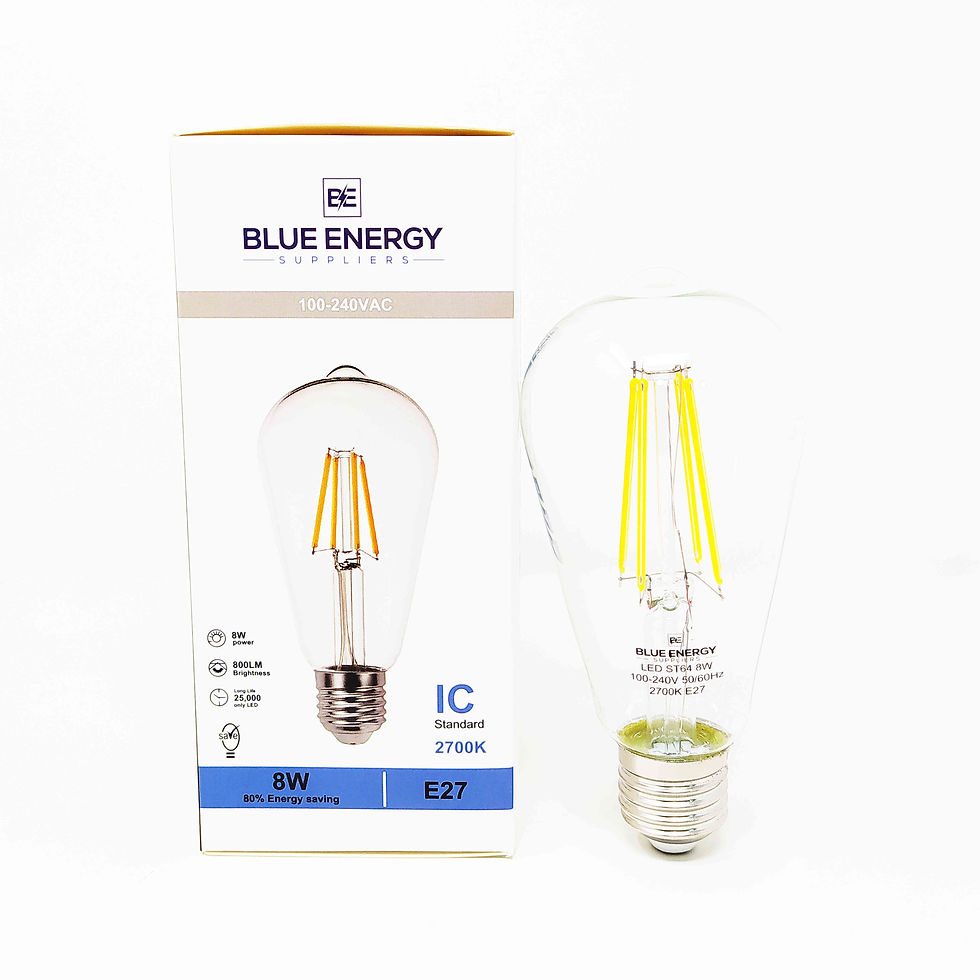 Miniatura: Bombillo  LED ST-64 8W Filamento Decorativo Blue Energy