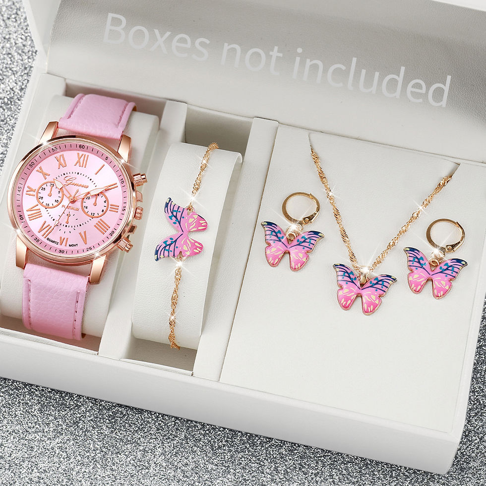 Thumbnail: Pink Heart Elegance Set