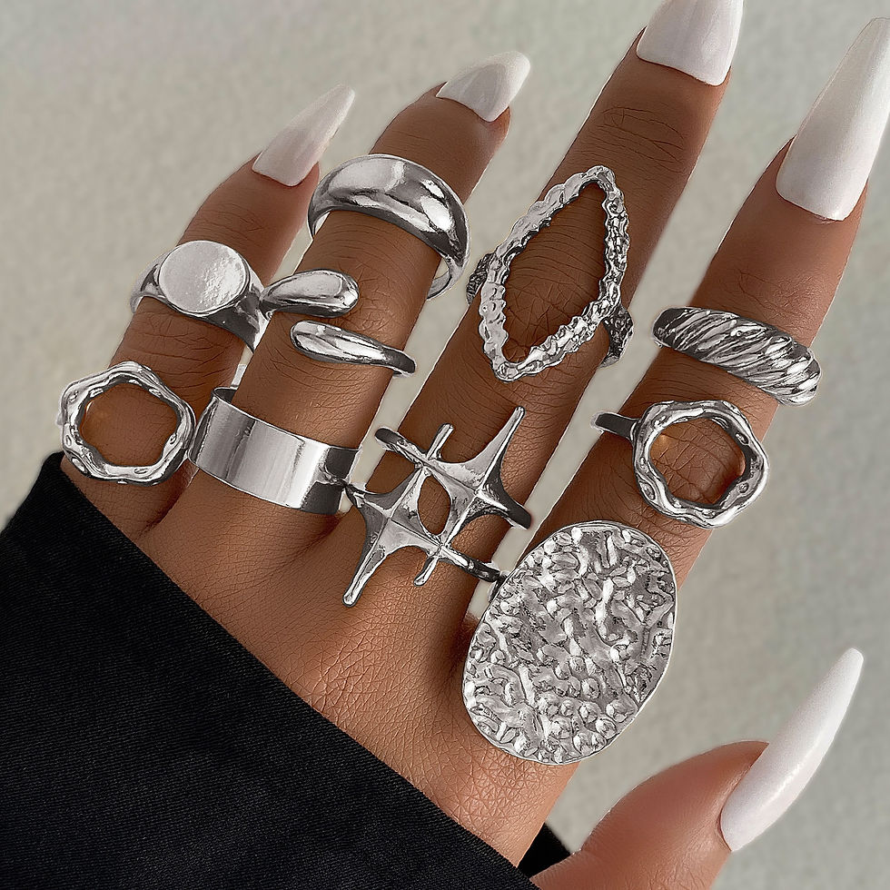 Thumbnail: Bold Gold Rings