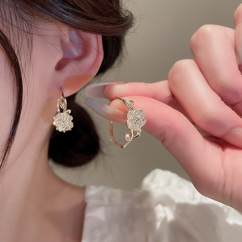 Thumbnail: Crystal Bloom Earrings